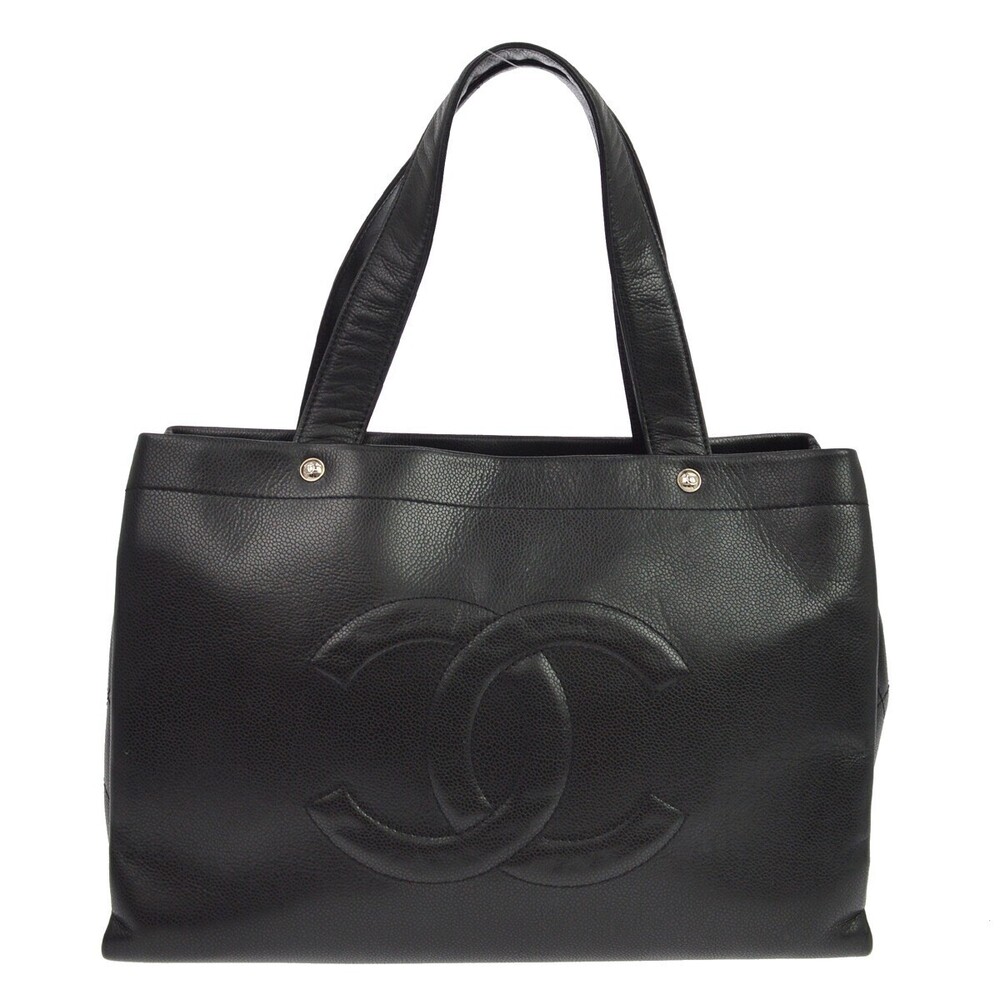 Chanel Vintage Timeless Shopping Caviar